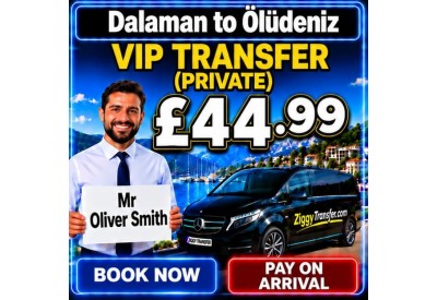 Dalaman Airport to Ölüdeniz Private Taxi Transfers